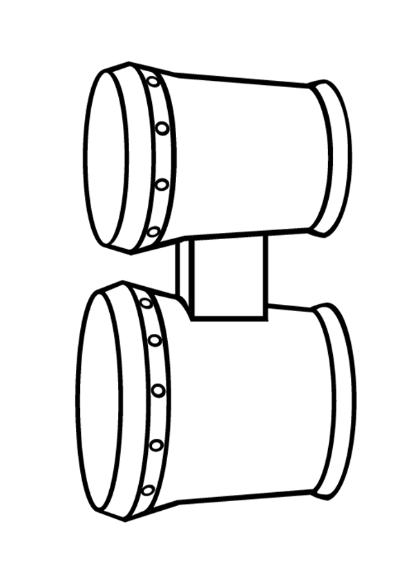 Download Bongo Drum Coloring Page - Free Printable Coloring Pages for Kids