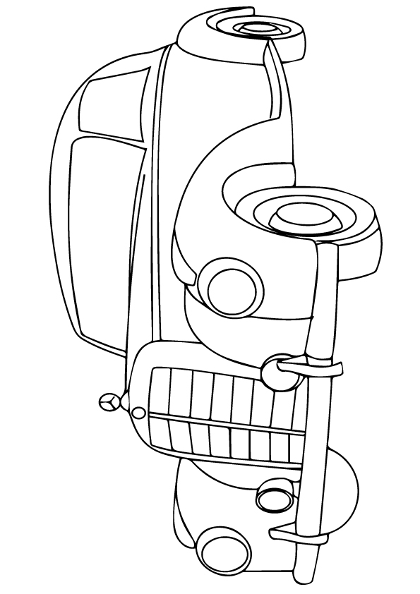 Plymouth Prowler Coloring Page - Free Printable Coloring Pages for Kids