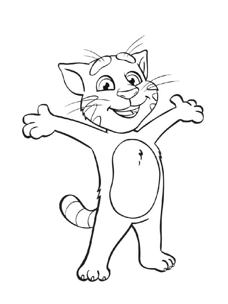 Hi Tom Coloring Page - Free Printable Coloring Pages for Kids