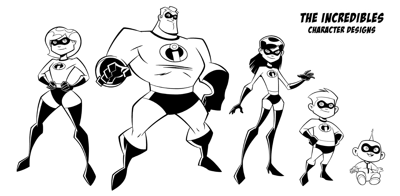 Download The Incredibles 2 Coloring Page - Free Printable Coloring ...