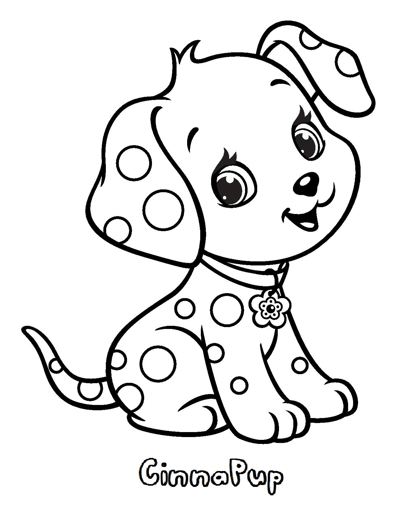Cinna Puppy Coloring Page - Free Printable Coloring Pages ...