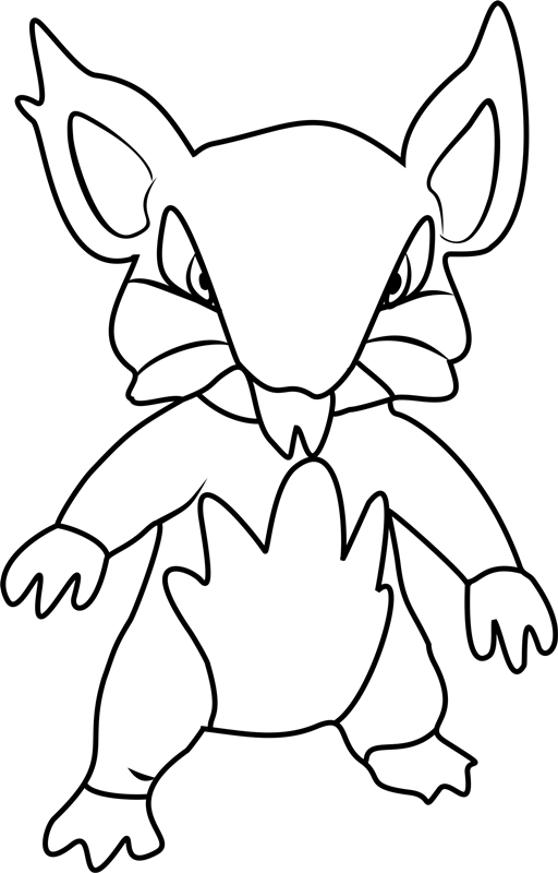10 Awesome Pokémon Coloring Pages: Rattata