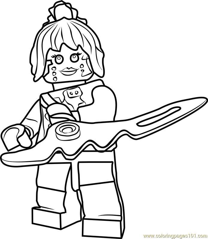 P.I.X.A.L Ninjago Coloring Page - Free Printable Coloring ...