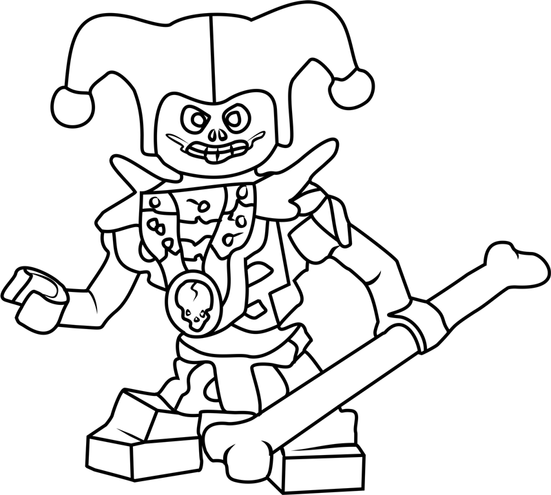 Download Ninjago Krazi Coloring Page - Free Printable Coloring ...