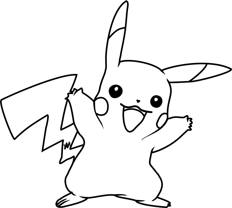 Christmas Pikachu Pokemon Coloring Pages Coloring Pages