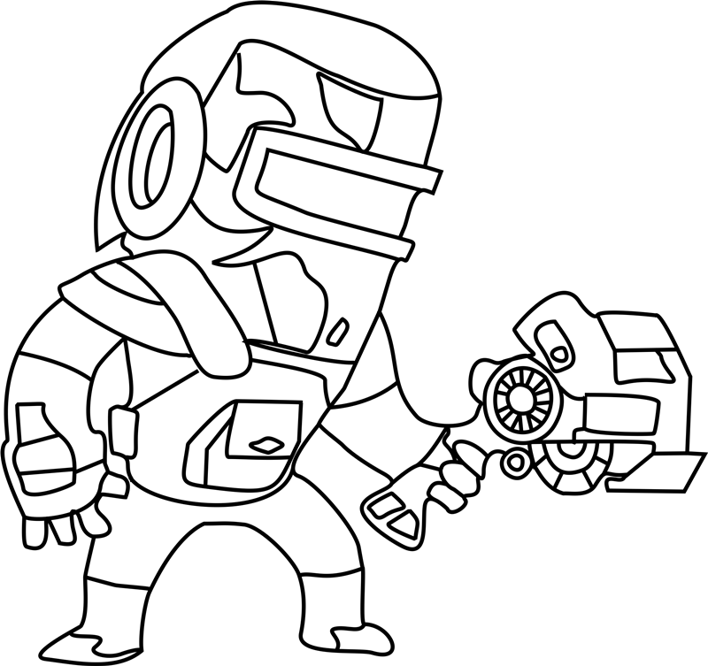 Welder Walter From Slugterra Coloring Page - Free Printable Coloring