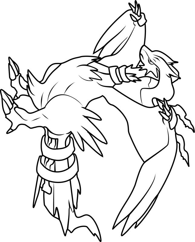 Reshiram Pokemon Coloring Page Free Printable Coloring Pages For Kids