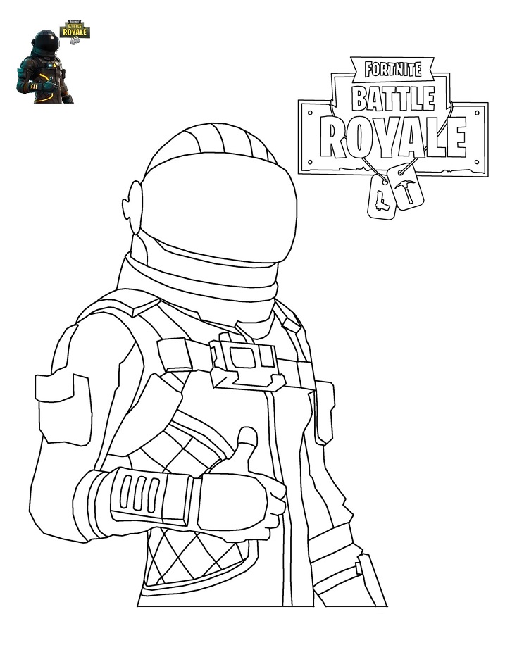 click the dark voyager in fortnite battle royale coloring pages to view printable - free printable coloring pages for kids fortnite