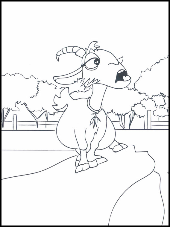 Lupe From Ferdinand Coloring Page - Free Printable Coloring Pages for Kids