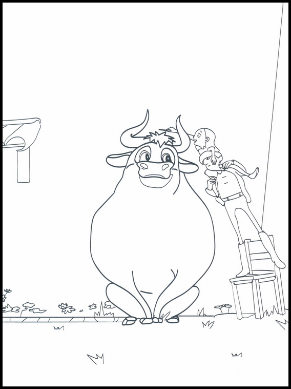Ferdinand Coloring Pages Free - Coloring and Drawing
