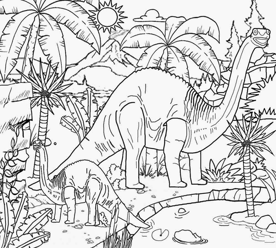 Jurassic World Coloring Page - Free Printable Coloring Pages for Kids