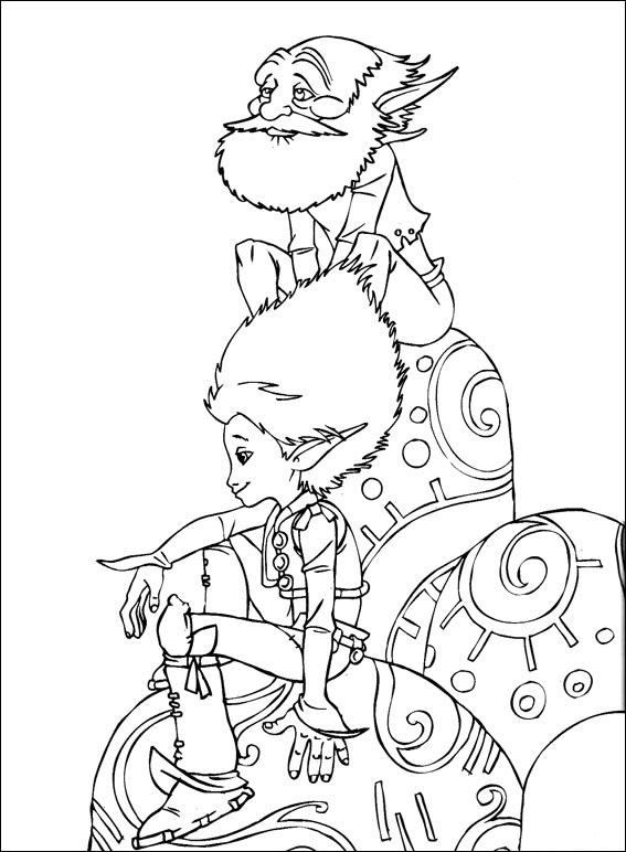 Arthur With Archibald Coloring Page - Free Printable Coloring Pages for