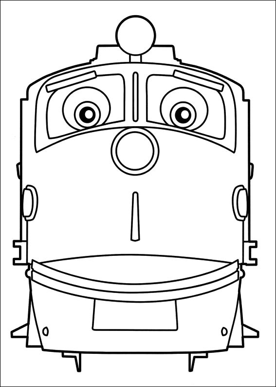 Skylar From Chuggington Coloring Page - Free Printable Coloring Pages