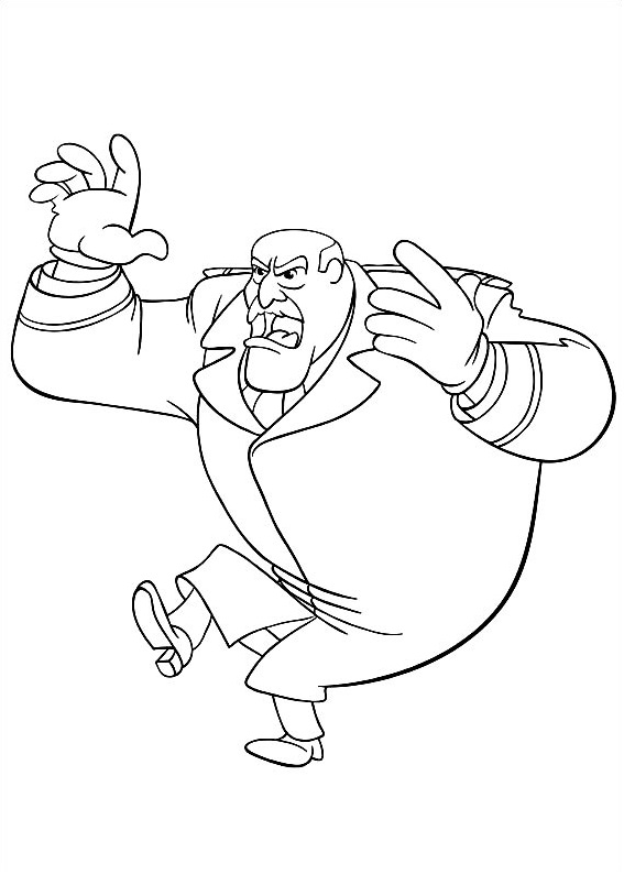 Ivan From Curious George Coloring Page - Free Printable Coloring Pages