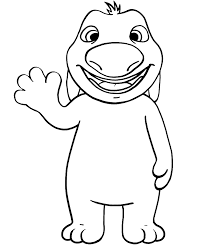 Hank The Talking Dog Coloring Page - Free Printable Coloring Pages for Kids