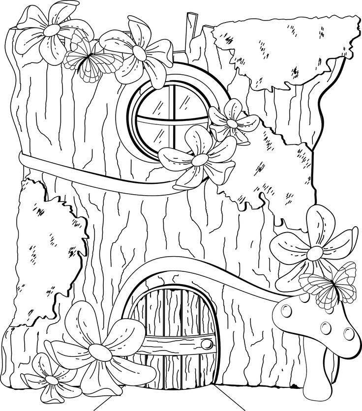 House In The Trunk Coloring Page - Free Printable Coloring Pages for Kids