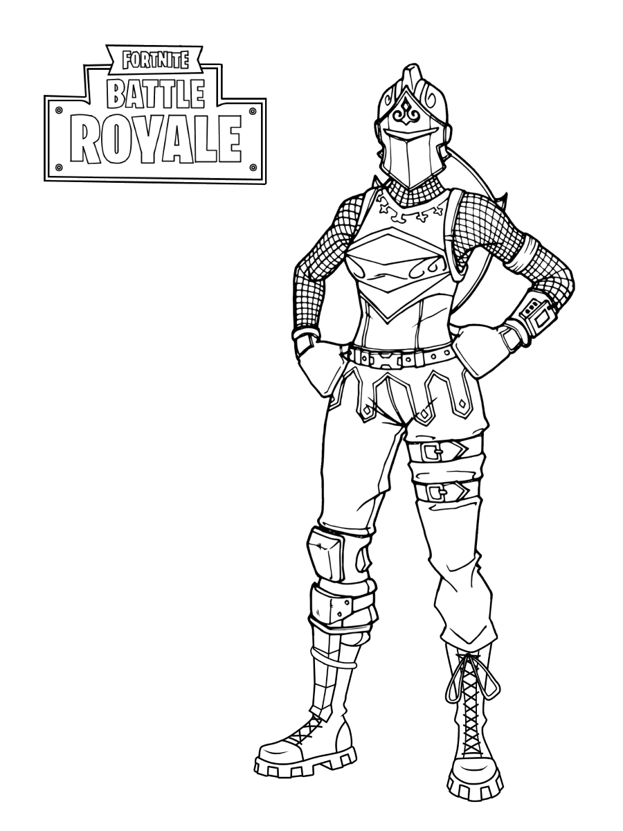 87 Fortnite Characters Coloring Pages : Just Kids