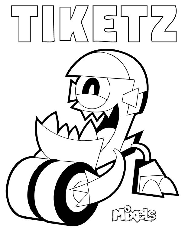 mixels tiketz
