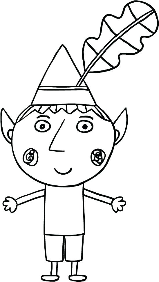 Ben Elf Coloring Page - Free Printable Coloring Pages for Kids