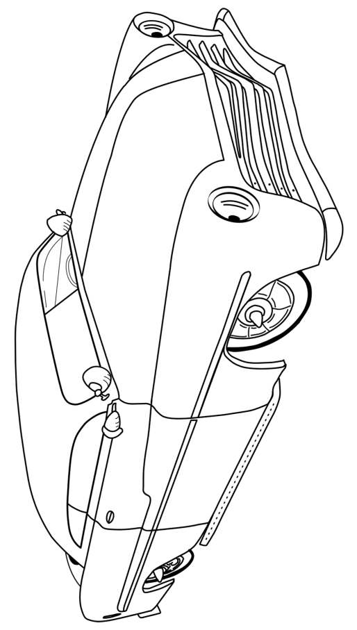 1950 Mercury Lowrider Coloring Page - Free Printable Coloring Pages for