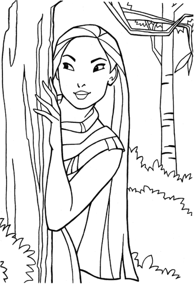 Download 269+ Friends Pocahontas For Kids Printable Free Coloring Pages