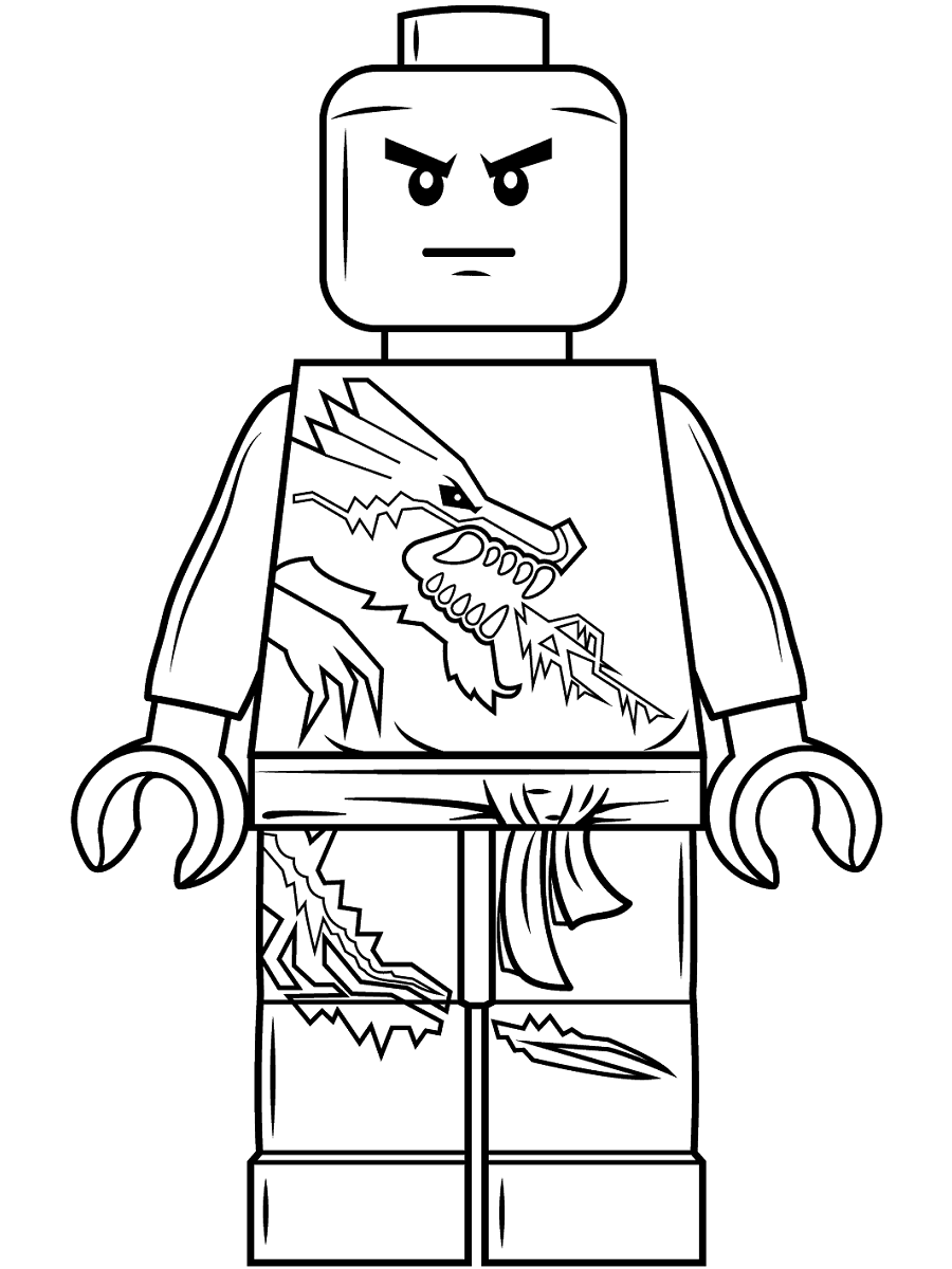 Lego Ninjago Lloyd Coloring Page   Free Printable Coloring Pages for Kids