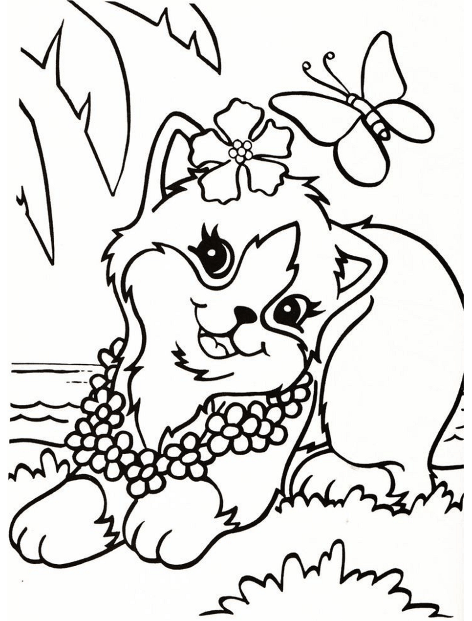 Printable Lisa Frank Coloring Pages