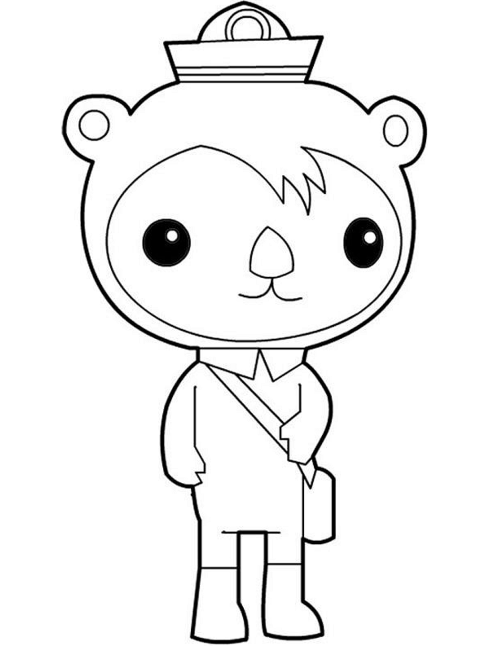 Shellington In Octonauts Coloring Page - Free Printable ...