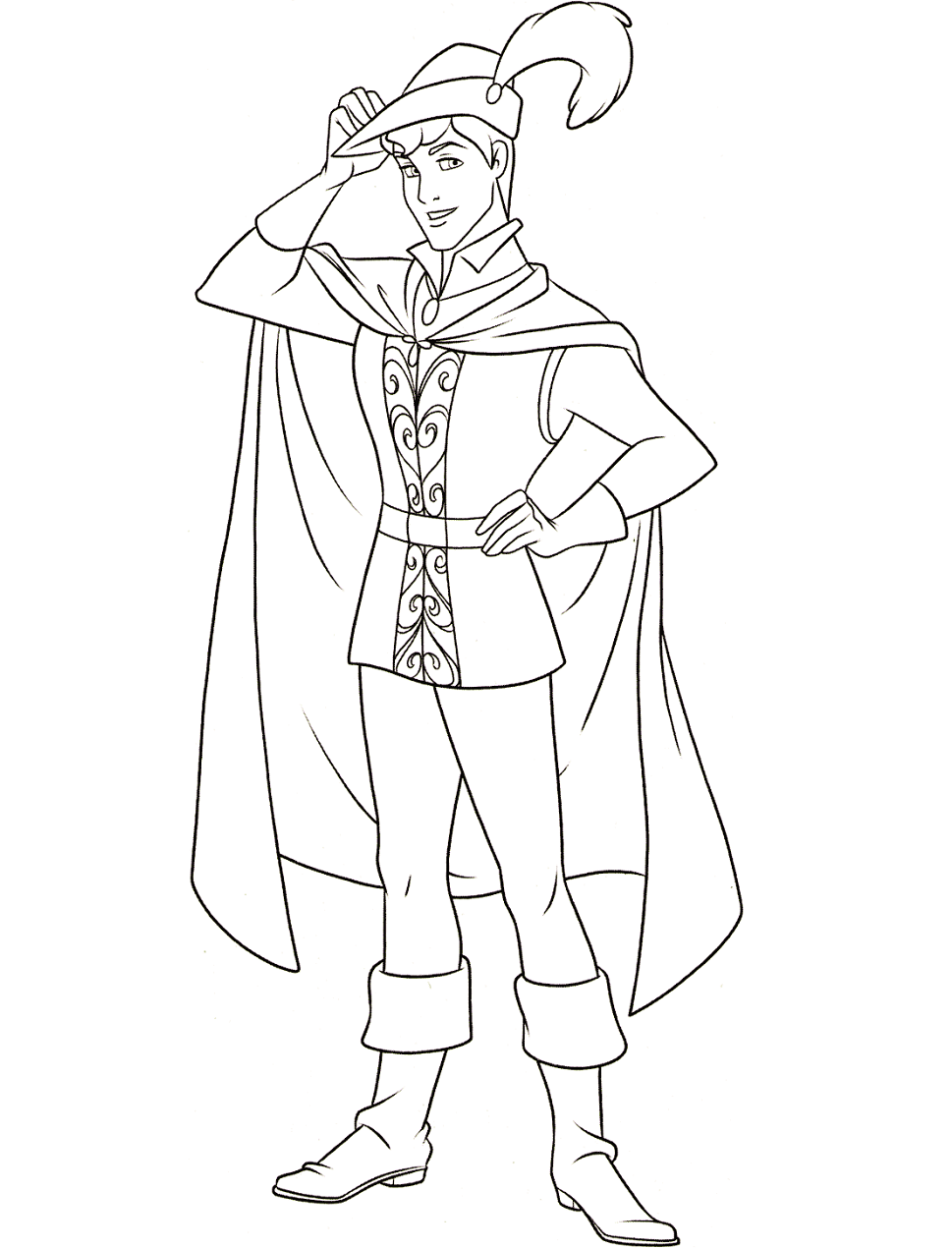 Prince Coloring Pages To Print Coloring Pages