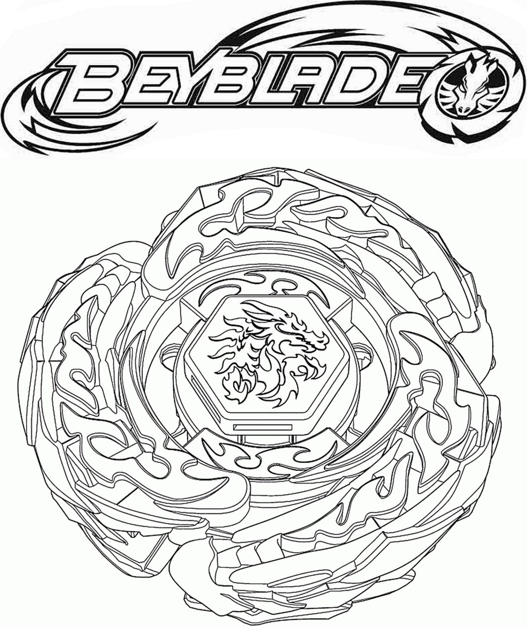 Lightning L Drago Coloring Page - Free Printable Coloring Pages for Kids