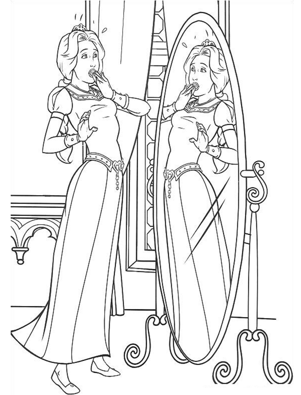 Fiona Coloring Pages