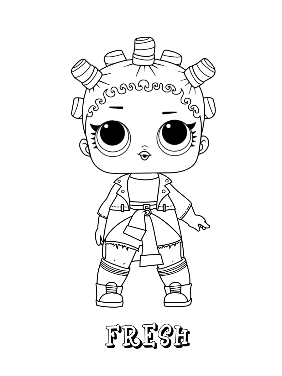 Fresh Lol Doll Coloring Page - Free Printable Coloring Pages for Kids