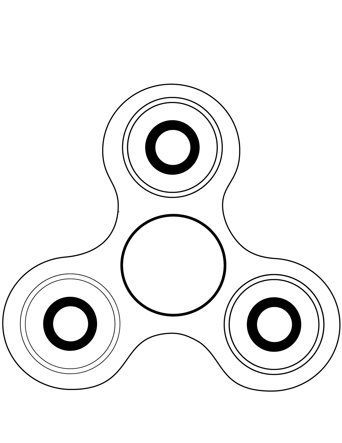 Fidget Spinner Coloring Page Free Printable Coloring Pages For Kids
