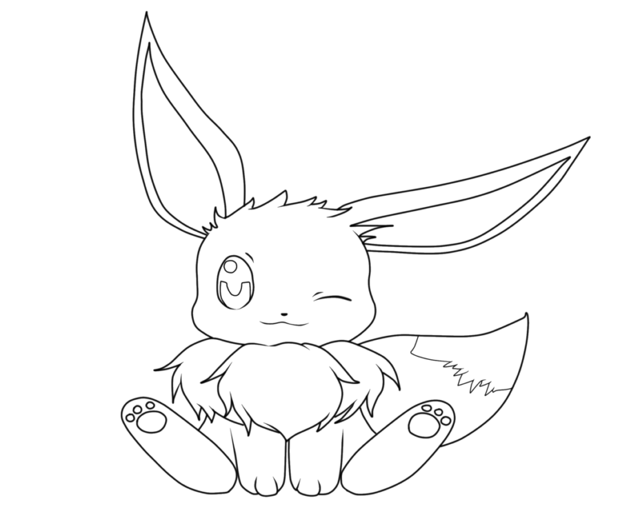 eevee sitting
