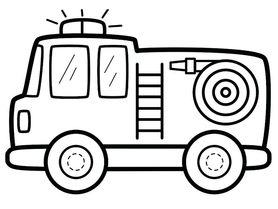 Cute Fire Truck Coloring Page Free Printable Coloring Pages For Kids Cute Fire Truck Coloring Page Free Printable Coloring Pages For Kids