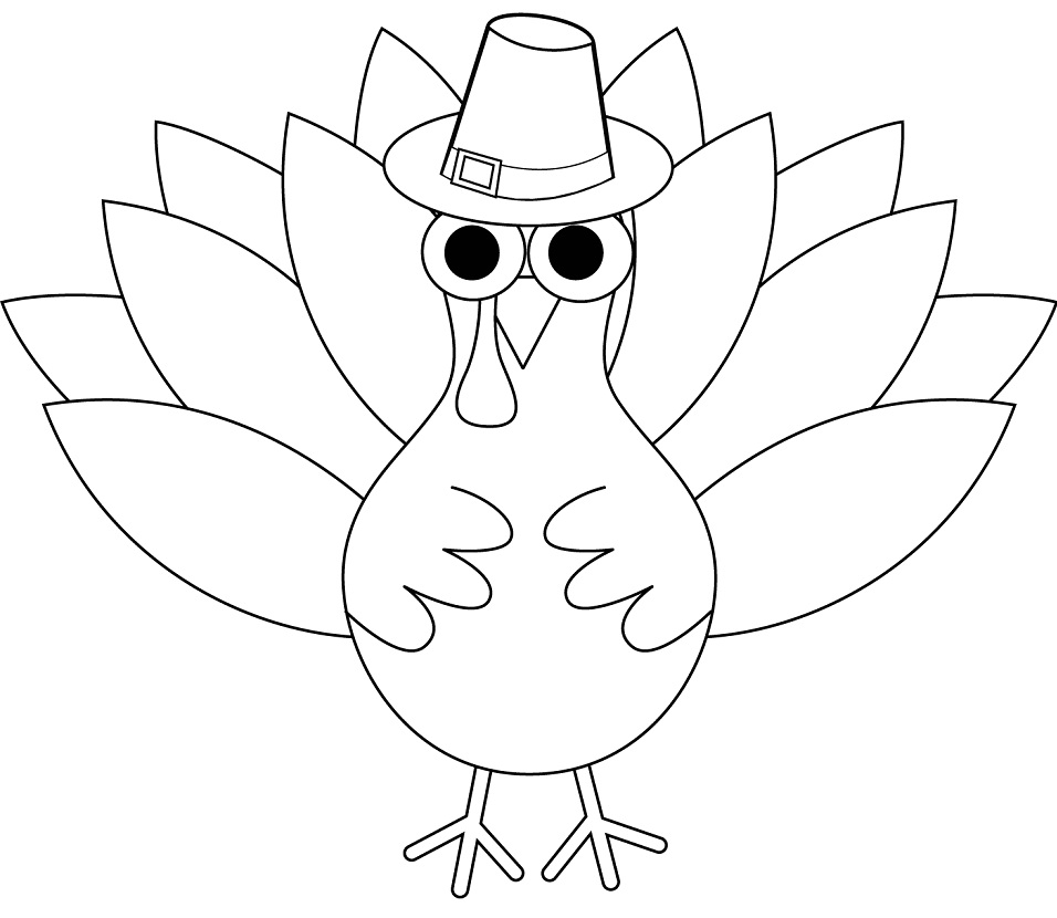Printable Color Turkey